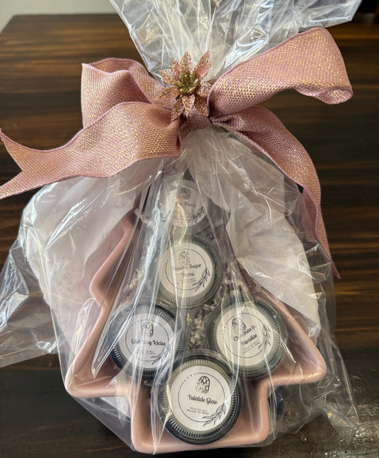 Holiday Wax Melts in Ceramic Tree