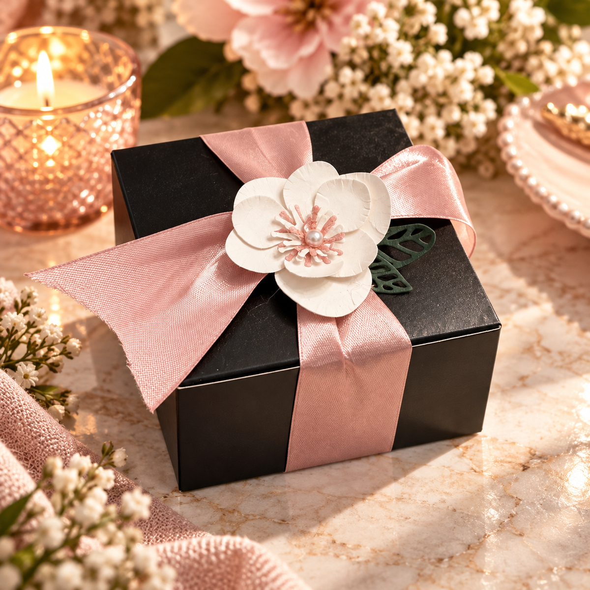 Everyday Sample Box, gift-wrapped wax melt sampler by Downing Avenue