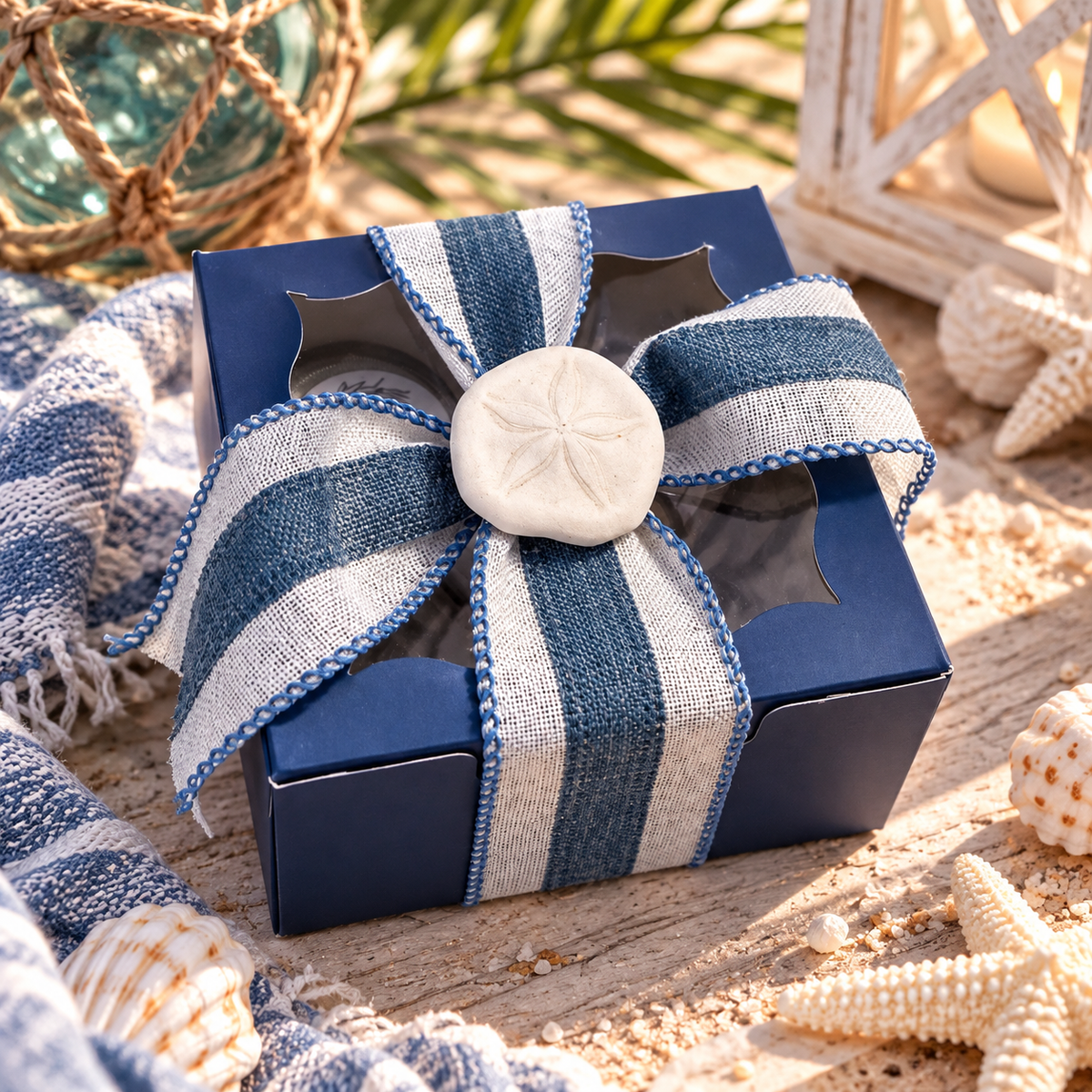Summer Sample Box, gift-wrapped wax melt sampler by Downing Avenue